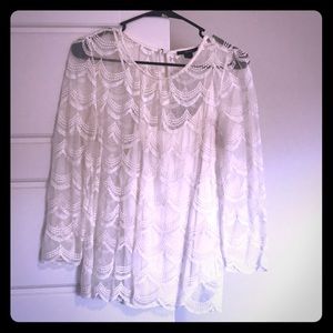 Lace Knit Shirt